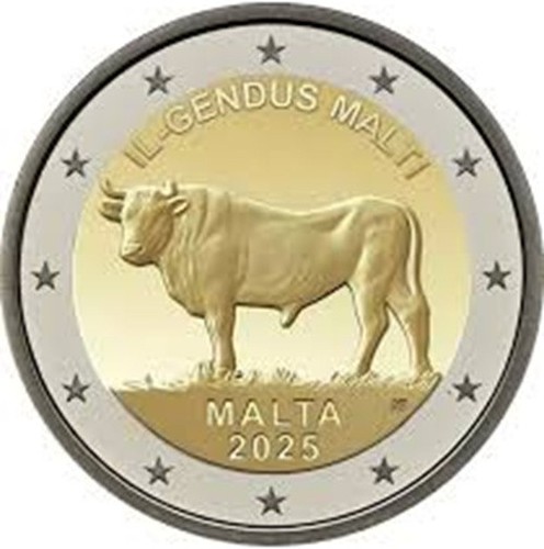 2euro commémorative malte - 2euro,