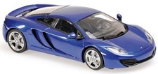 MAXICHAMPS, McLAREN 12C 2011 bleue métallisé, échelle 1/43, MXC940133021