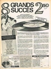 ADVERTISING ADVERTISING 095 1962 GALA DES VARIETES discs33 rpm