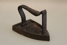 Antique Cast Iron Gendarme Inscription No. 4 - Folk Art - Iron