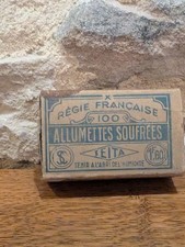 Boite ancienne allumettes