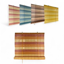 Store enrouleur en bambou 60x150 cm - Volet roulant en bois naturel pour l'intér