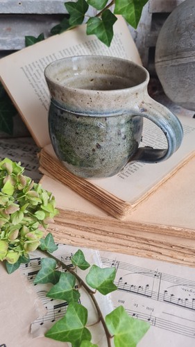 Ancien pot tasse terre - pot, en