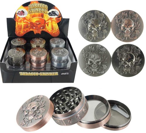 Skull grinder 4 piece - 4,