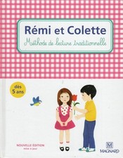 ancien livre scolaire- méthode de lecture Rémi et Colette ©2015