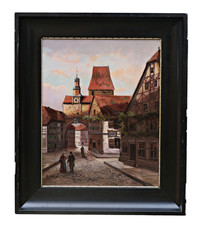 H Wolff Rothenburg Vue De