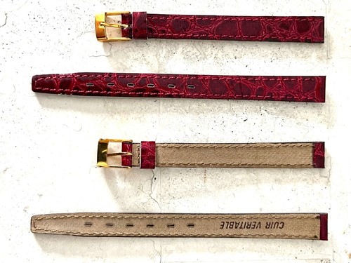 Bracelet montre cuir veau - ,
