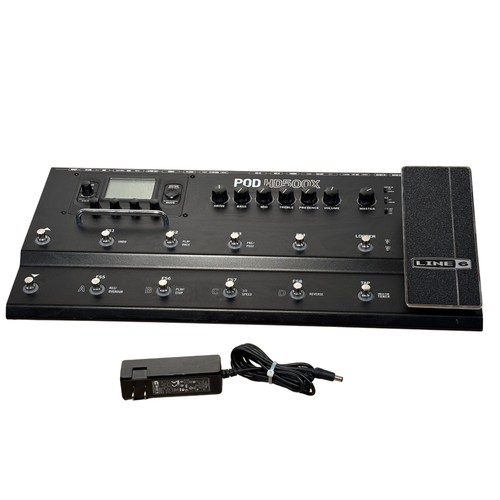 Line pod hd500x black guitar - hd500x,