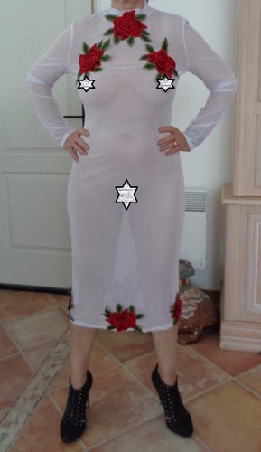 Robe trés sexy transparente - ,