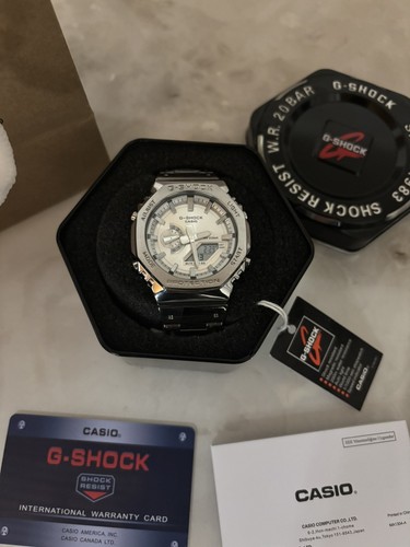 Shock b2100 acier full - g-shock,
