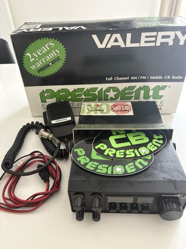 President valery radio - president, cb