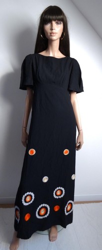 Robe longue vintage s - vintage, 70's