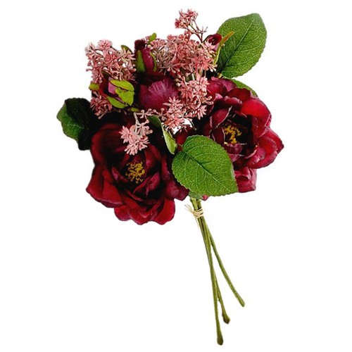 Bouquet rose artificielle - bouquet,