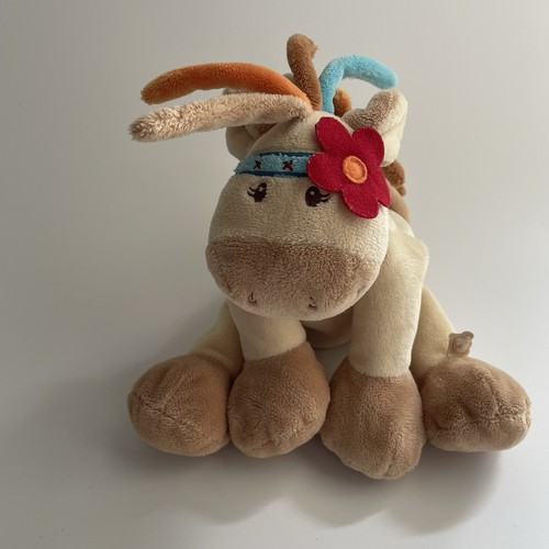 Peluche doudou cheval - doudou, indien