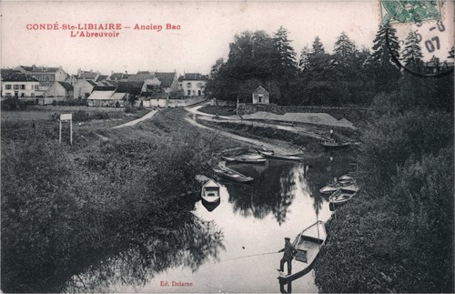 Cpa conde ste libiaire - cpa,