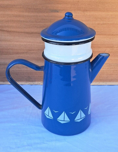 Ancienne cafetière tôle - ancienne,