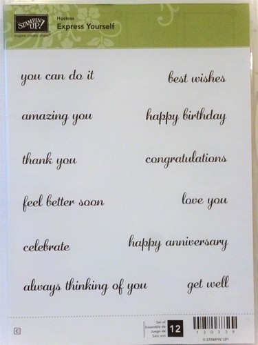 Stampin express vous même - up,