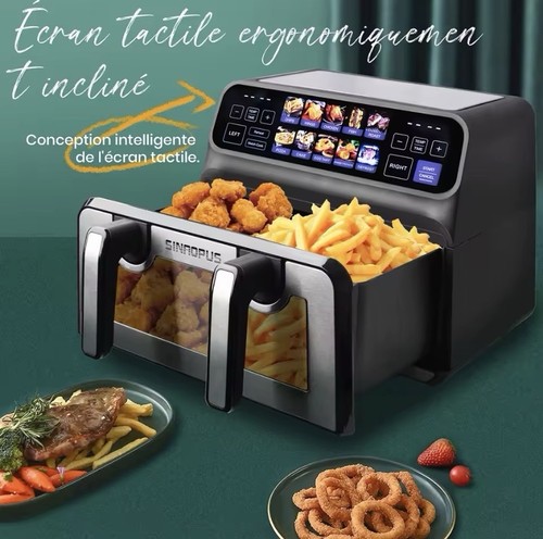 Air fryer double - air,