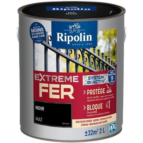 Peinture fer ripolin - -,