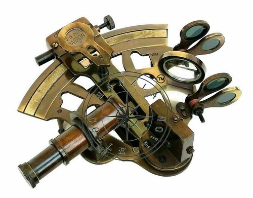 Ancien sextant marin vintage