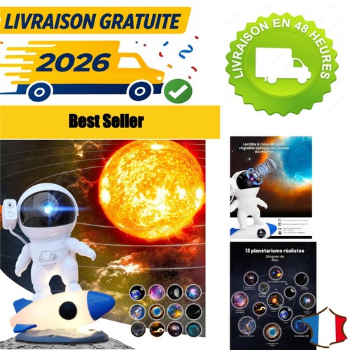 Projecteur astronaute ciel