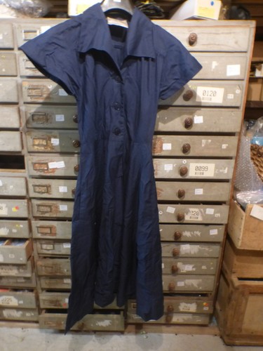 Ancien robe vintage bleu