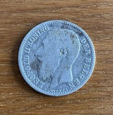 Pièce de 1 franc belge 1886 -