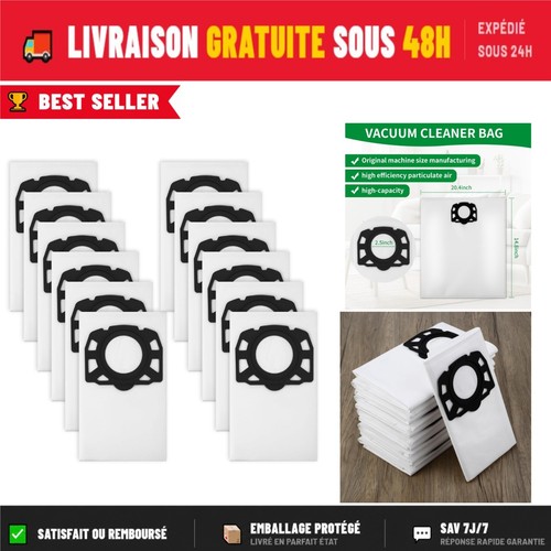 Sacs aspirateur compatible - 12,