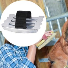Plate de toilettage à cheval