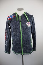 Nepulus Veste À Capuche Homme XL Man Sport Jacket Sweatshirt Vintage Fleece