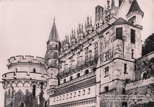 Amboise chateau la tour - le,