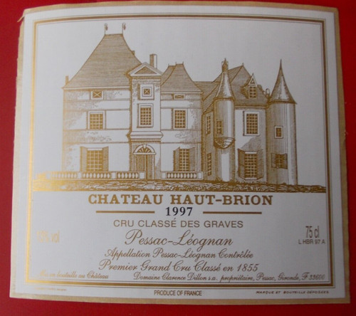 étiquette château haut - Étiquette,