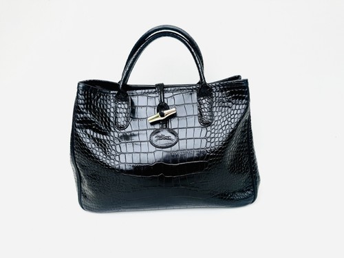 Sac main cabas cuir noir - main,
