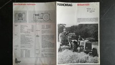 BROCHURE TRACTEUR Hanomag