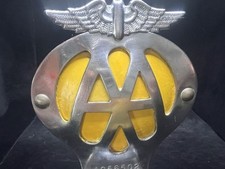 ? Mascotte AA Trofeo  Associazione Automobili REGNO UNITO numero matricola  UK