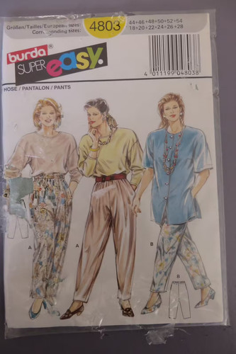 Patron pantalon burda - burda, n°