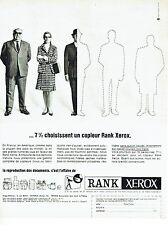 1966 Rank Xerox Photocopier ADVERTISEMENT ADVERTISING 126