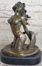 Statue En Bronze Nu De Marbre Western Art Mer Merveilleuse Sculpture Classique