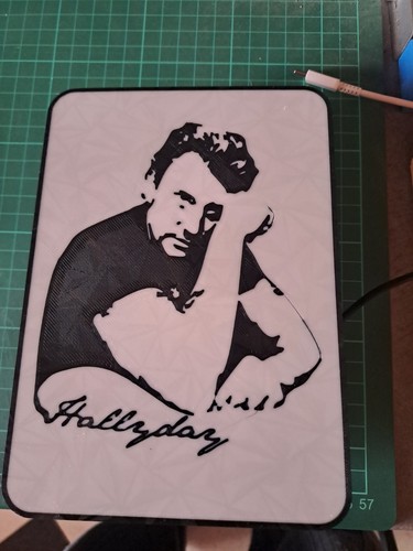 Johnny hallyday lampe - johnny,