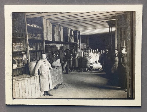 Photo ancienne remise magasin - ancienne,