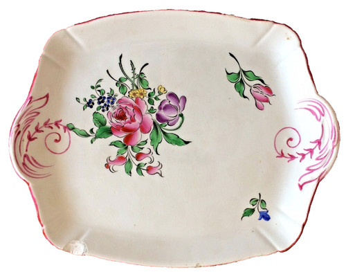 Ancien plat faïence - ancien,