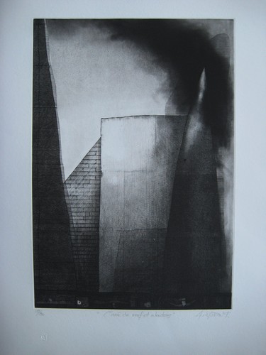 Loiselet alain gravure signée - gravure,