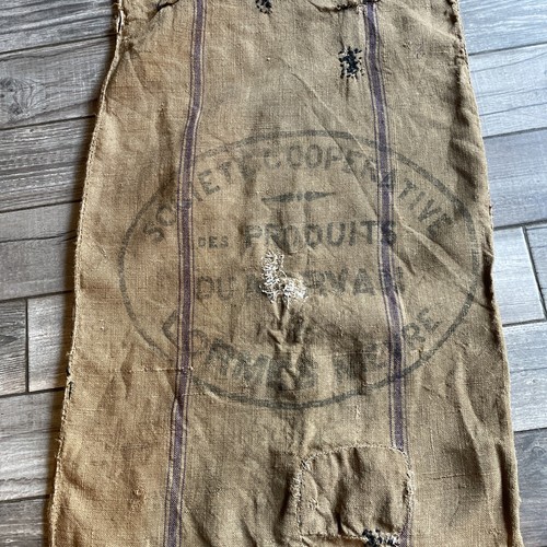 Sac toile jute ancien - toile,