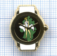 Pin's MONTRE zamac MADE IN