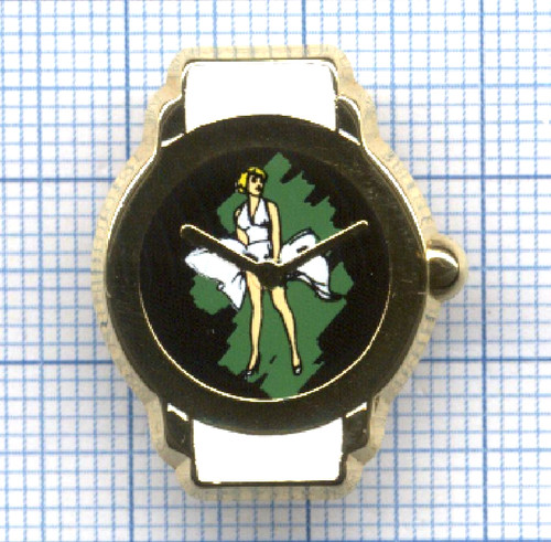 Pin montre zamac - pin's, in