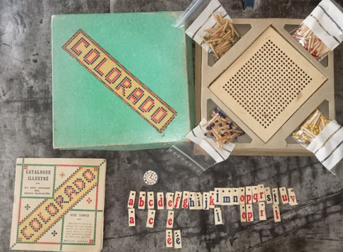 Jeu ancien coloredo - ancien,