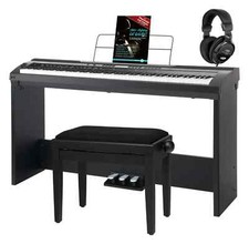 Piano Clavier Numerique Synthetiseur Digital 88 Touches 64 Sons Banc Casque Set