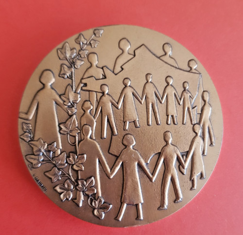 Médaille bronze amicale - médaille,