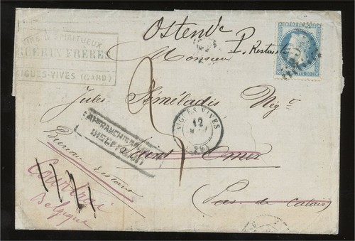 Lettre aigues vives ostende - lettre, aigues-vives