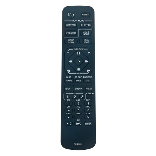 Dx220 replaced remote fit - replaced,